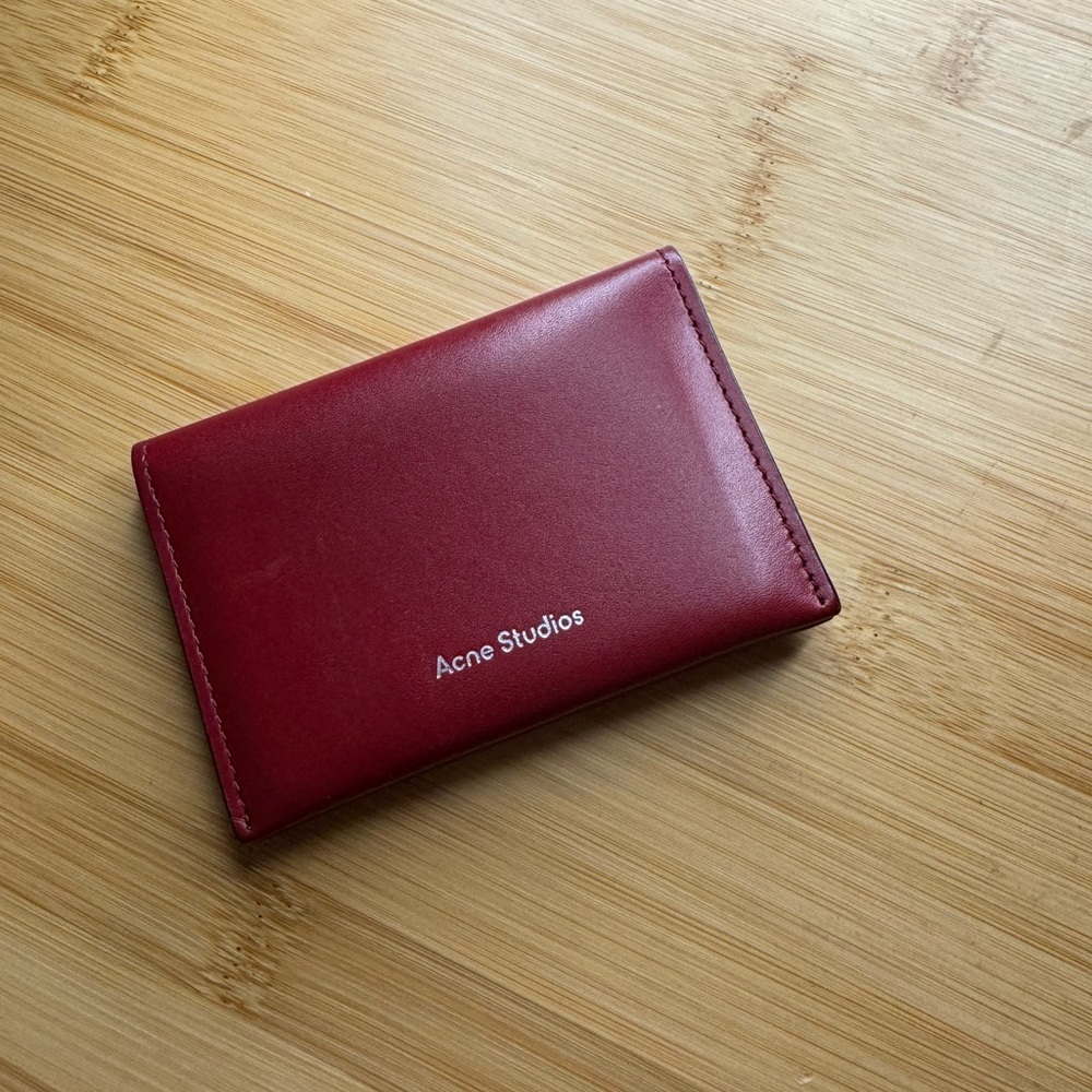 ACNE studios card wallet